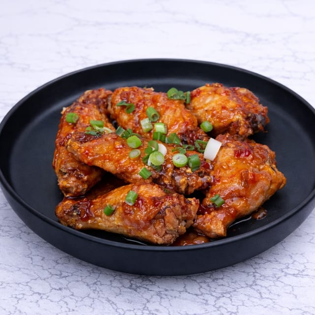 Sweet Chili Garlic Wings.