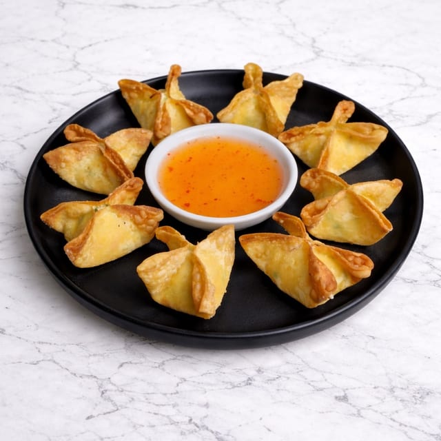 Crab Rangoons.