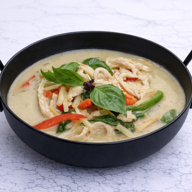 Delicious Green Curry Awaits